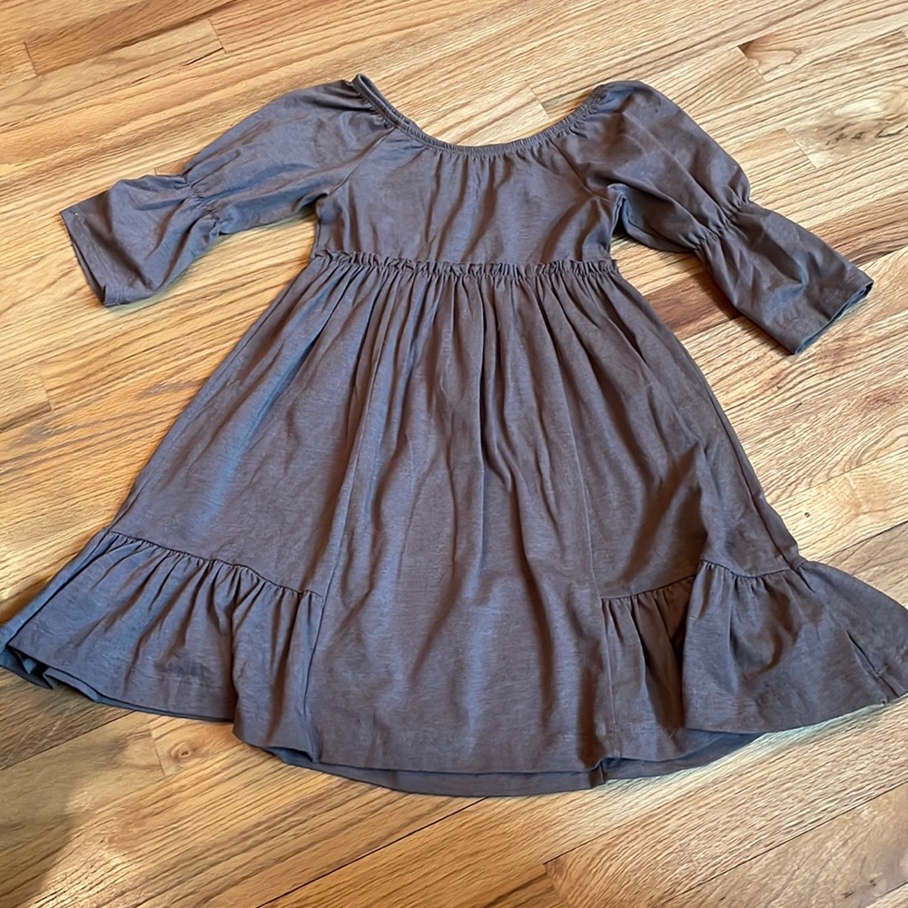 NWOT- Matilda Jane lap dress-size 8-chocolate brown-fantastic dress!!